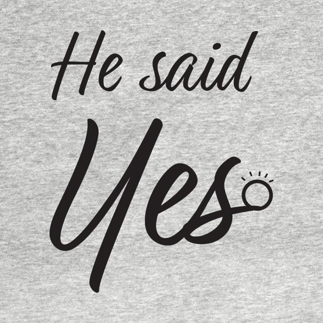 He said yes by sigdesign